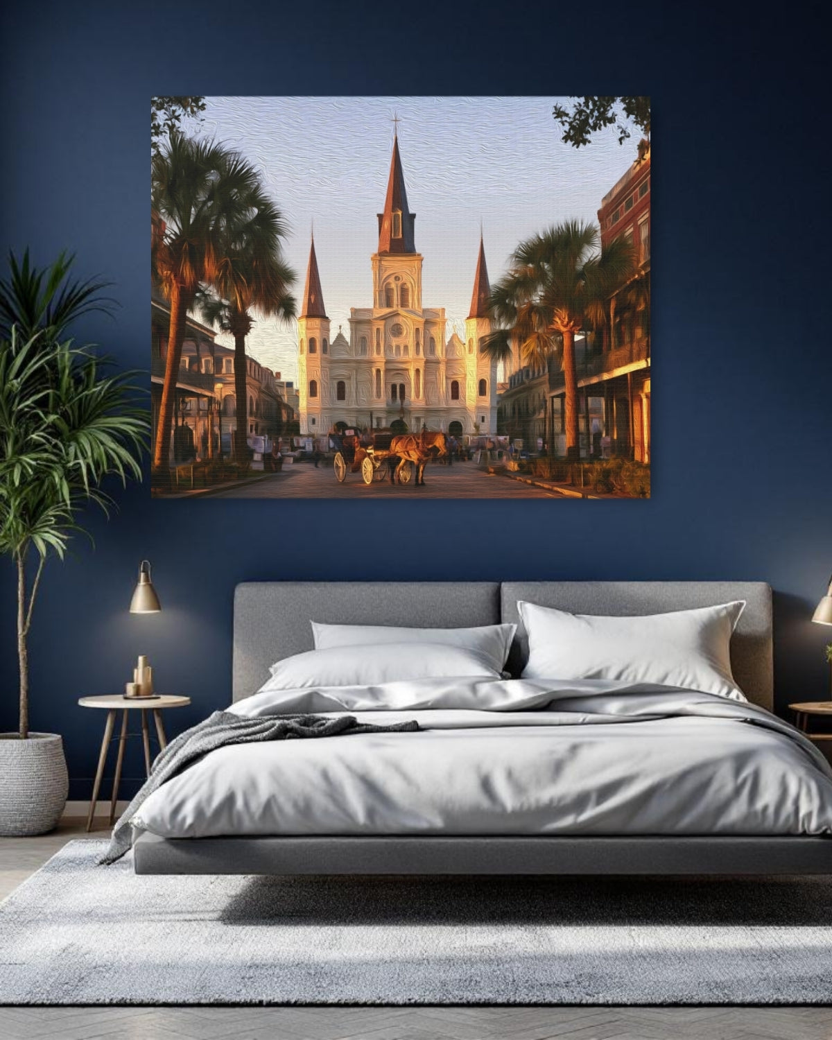 St. Louis Cathedral Jackson Square — New Orleans, Louisiana, study 1