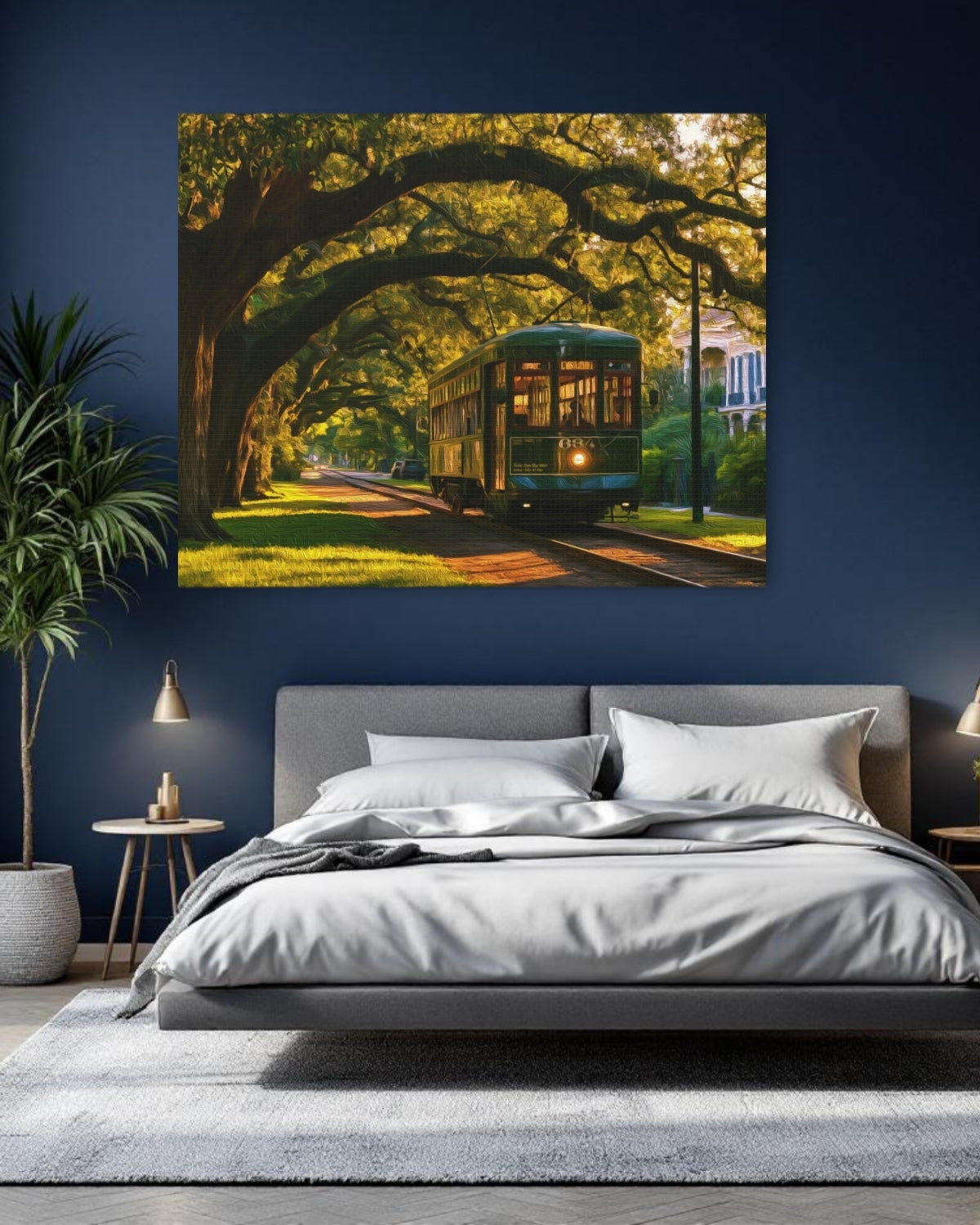 St. Charles Avenue Streetcar — New Orleans, Louisiana, study 1