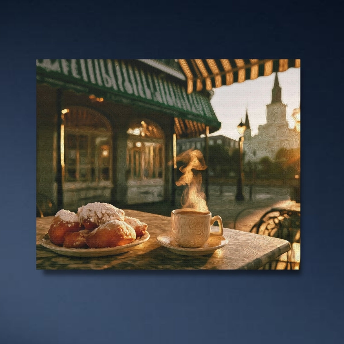 Cafe Du Monde Beignets Coffee — New Orleans, Louisiana, study 4