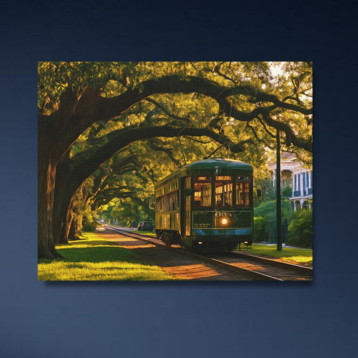 St. Charles Avenue Streetcar — New Orleans, Louisiana, study 4