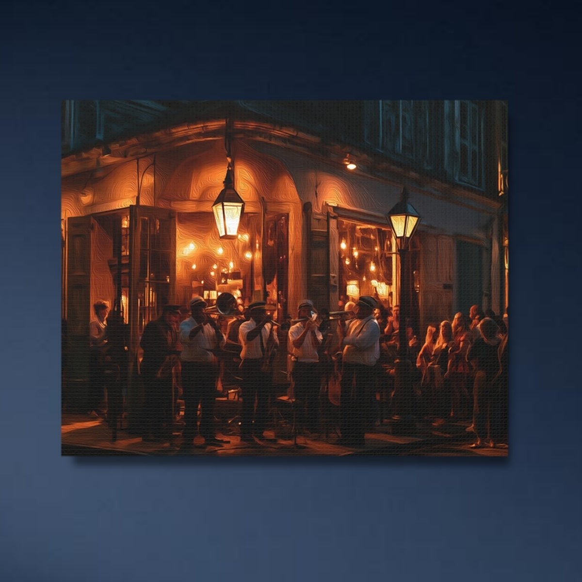French Quarter Jazz Street Corner — New Orleans, Louisiana, study 4