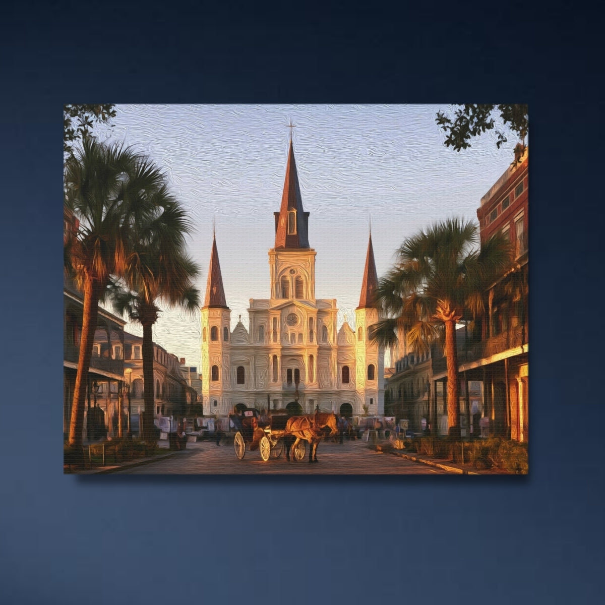 St. Louis Cathedral Jackson Square — New Orleans, Louisiana, study 4