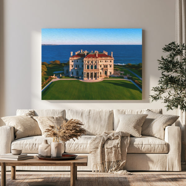 Newport Gilded Age Oceanfront Mansion