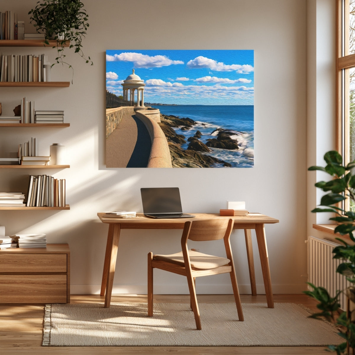 Newport Cliff Walk Gazebo — Newport, Rhode Island, view 3
