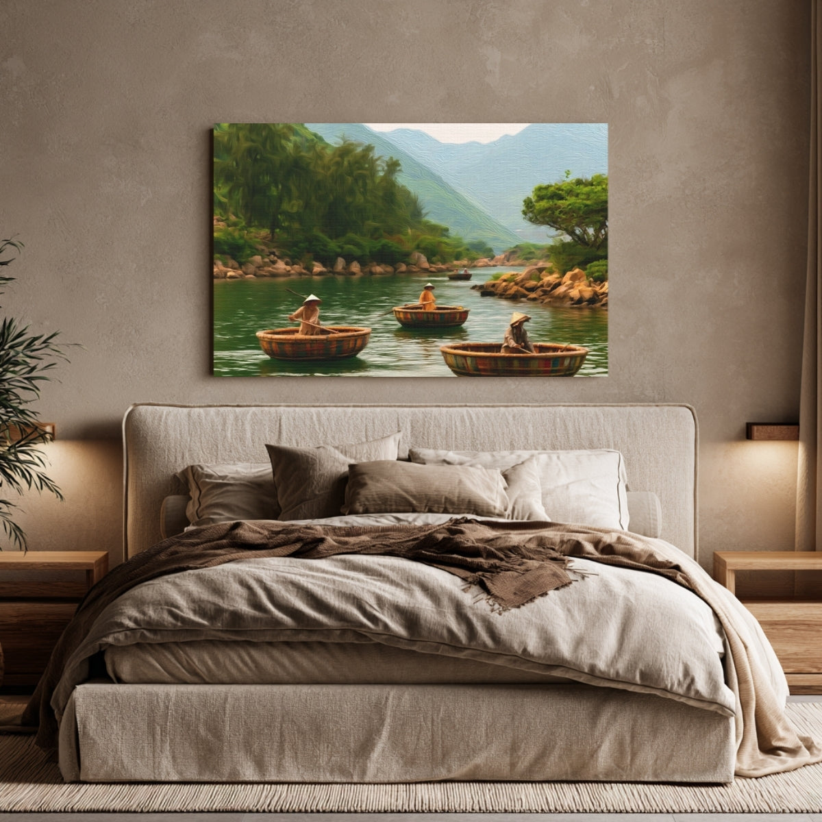 Nha Trang River Basket Boats — Nha Trang, Vietnam, view 4