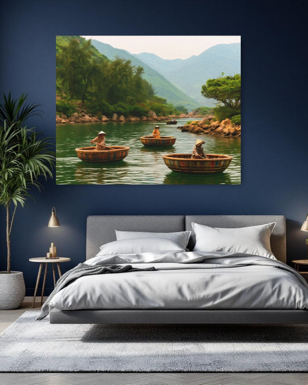 Nha Trang Coracle Basket Boats — Nha Trang, Vietnam, view 1