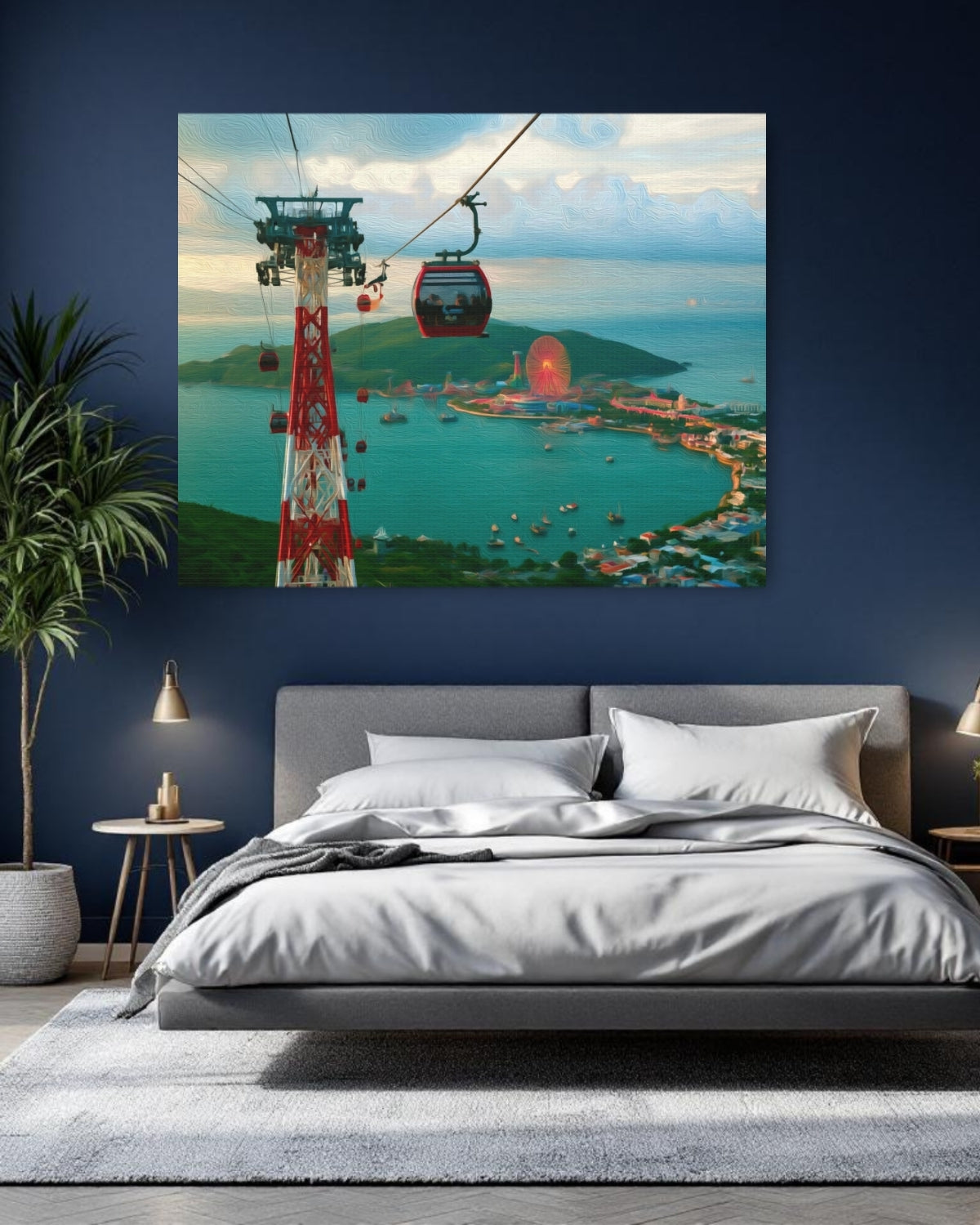 Hon Tre Island Cable Car — Nha Trang, Vietnam, study 1