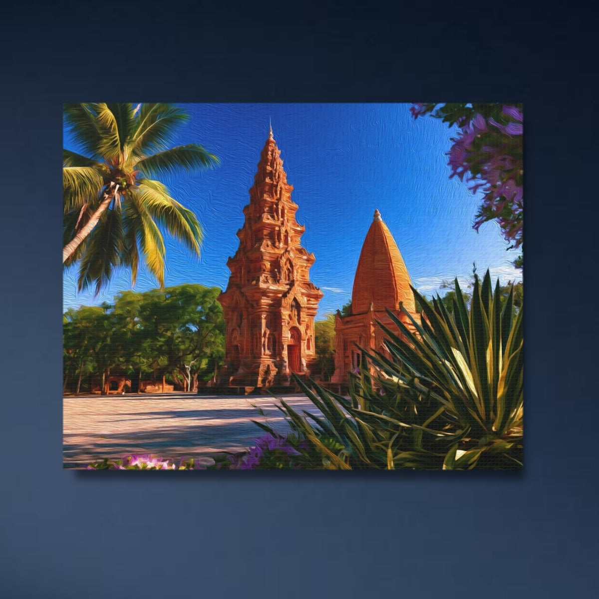 Po Nagar Cham Towers — Nha Trang, Vietnam, close-up detail