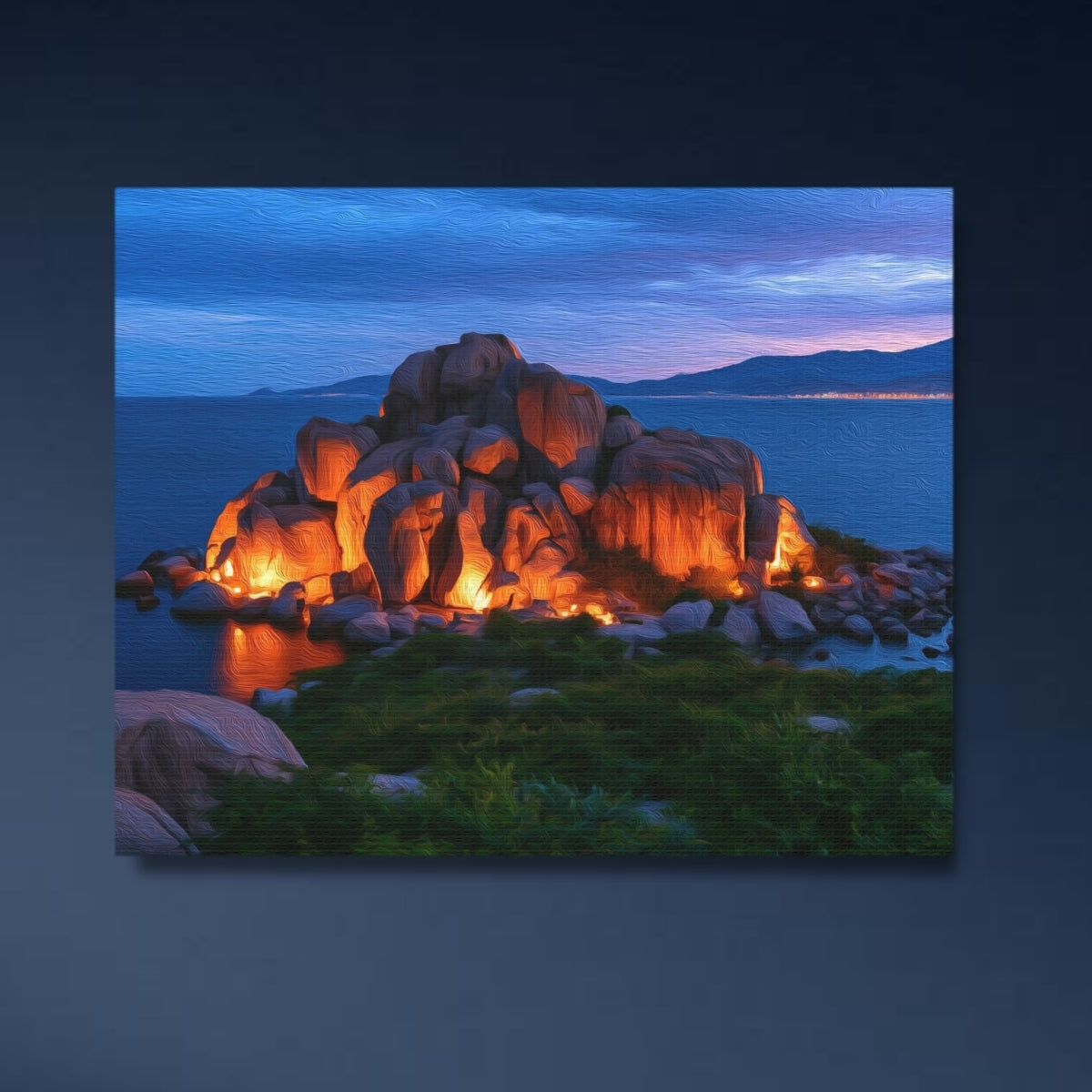 Hon Chong Rock Formation — Nha Trang, Vietnam, close-up detail