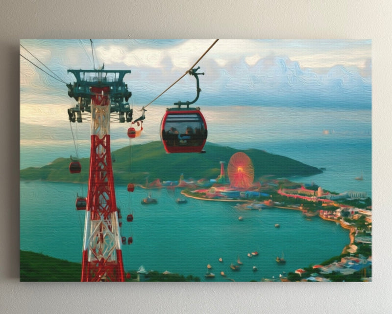 Hon Tre Island Cable Car — Nha Trang, Vietnam