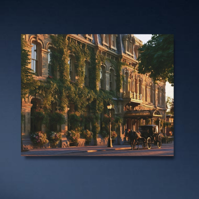 Niagara-on-the-Lake, Ontario | Prince of Wales Hotel Street | Original Series Gallery Canvas