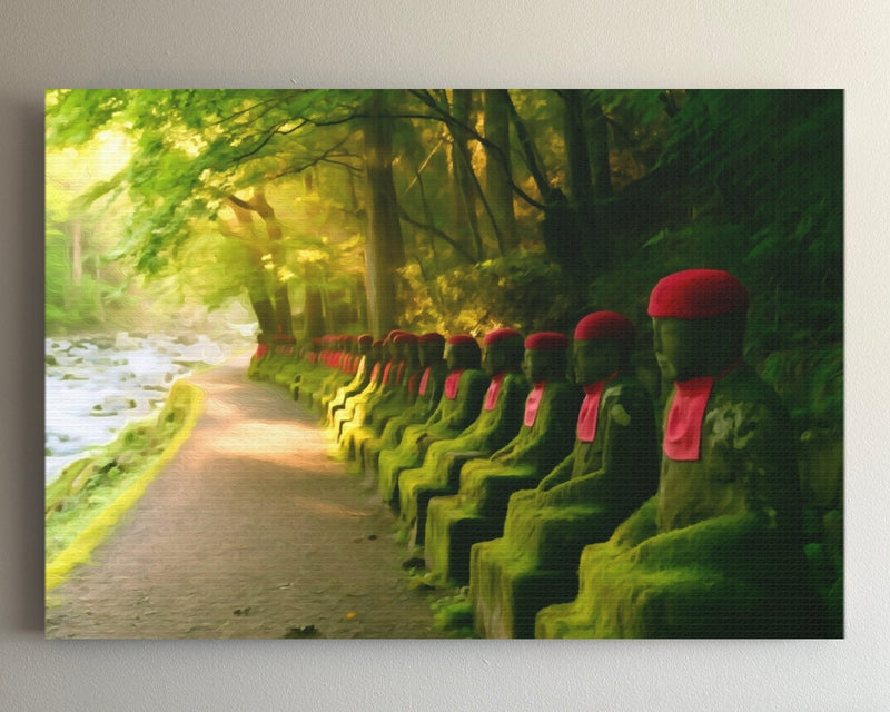 Kanmangafuchi Abyss Jizo Statues — Nikko, Japan