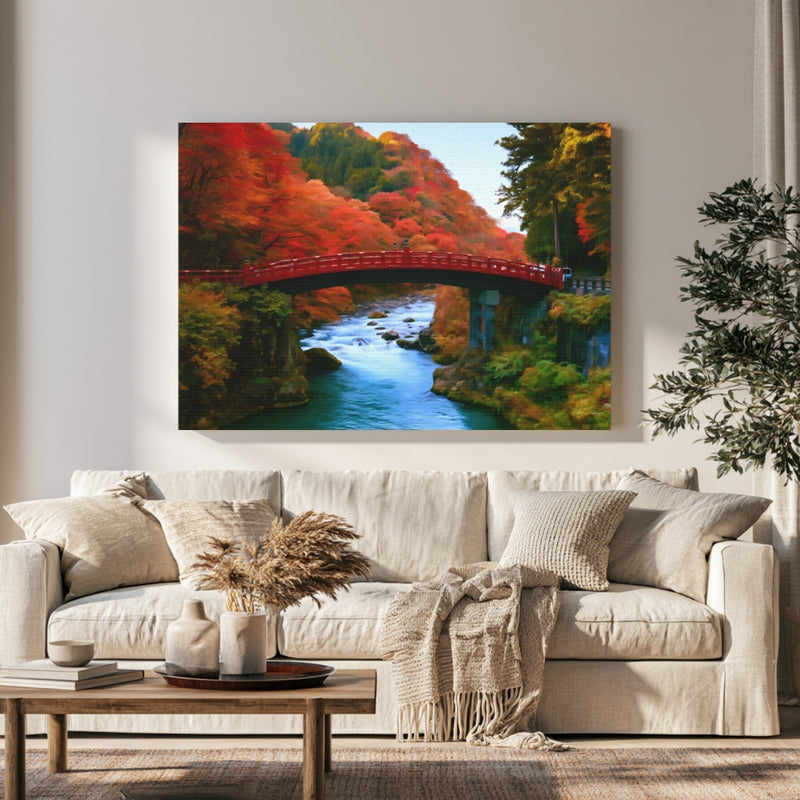 Shinkyo Sacred Bridge — Nikko, Japan, view 1