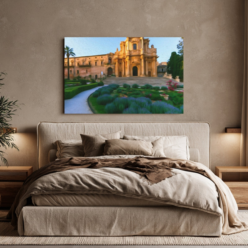Noto Cathedral Baroque Facade — Noto, Sicily, view 6