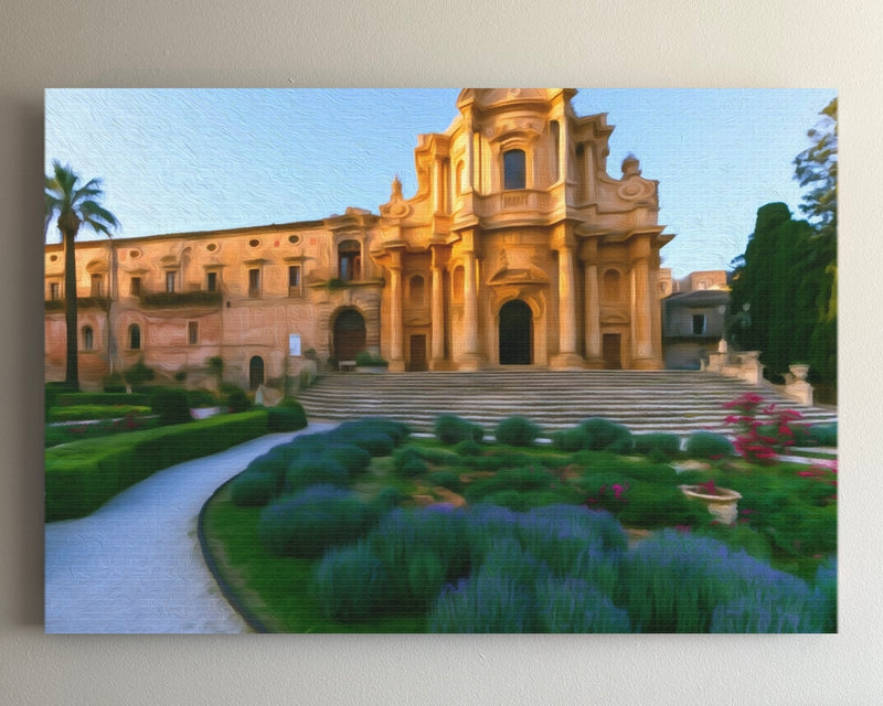 Noto Cathedral Baroque Facade — Noto, Sicily