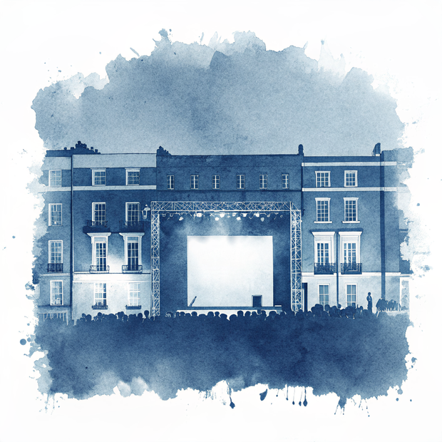 Notting Hill watercolor