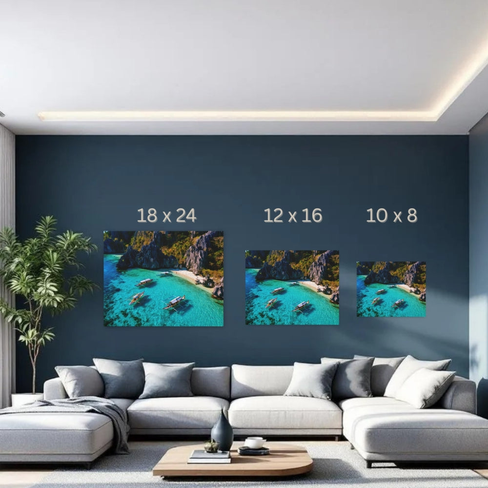 Nusa Lembongan, Indonesia | Crystal Lagoon Hidden Cove | Original Series Gallery Canvas detail