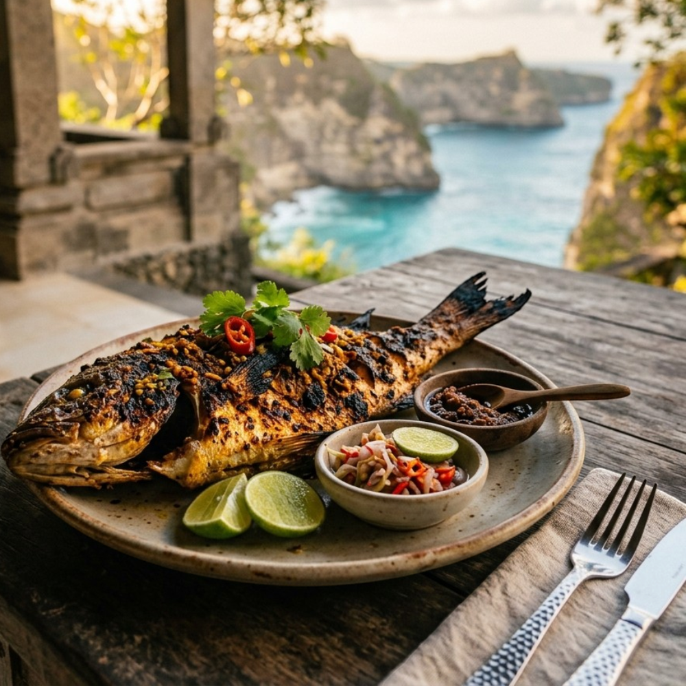 Local cuisine study in Nusa Penida, Indonesia