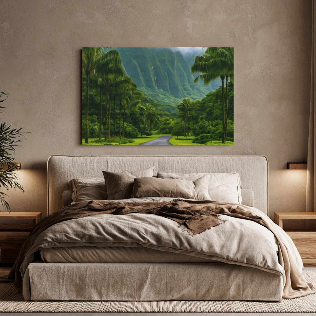 Ho'omaluhia Botanical Garden Road — Oahu, Hawaii, view 4