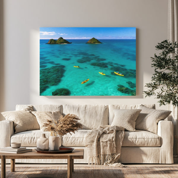 Mokulua Islands Kayakers