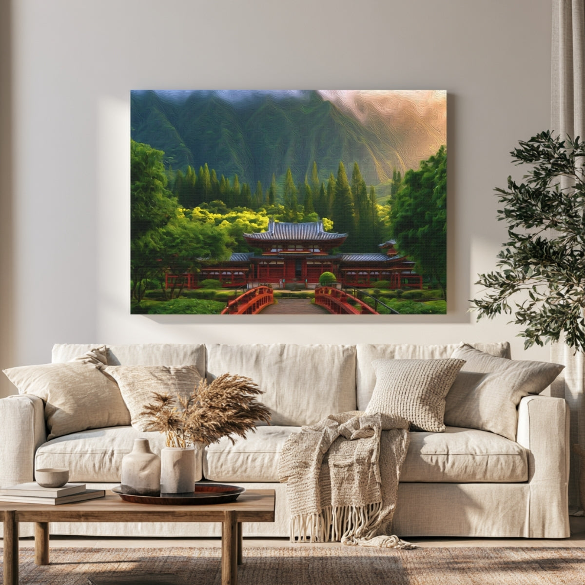 Oahu Japanese Temple Garden — Oahu, Hawaii, view 1