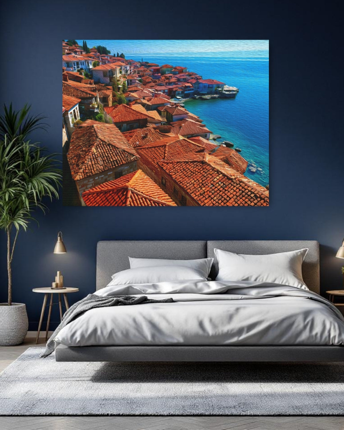 Ohrid Old Town Rooftops — Ohrid, North Macedonia Study No. 1