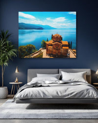 Ancient Church by Lake — study 1 thumbnail
