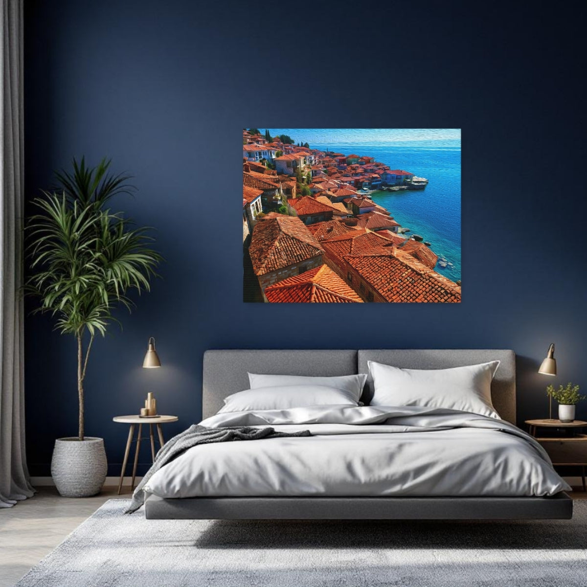 Ohrid Old Town Rooftops — Ohrid, North Macedonia Study No. 2