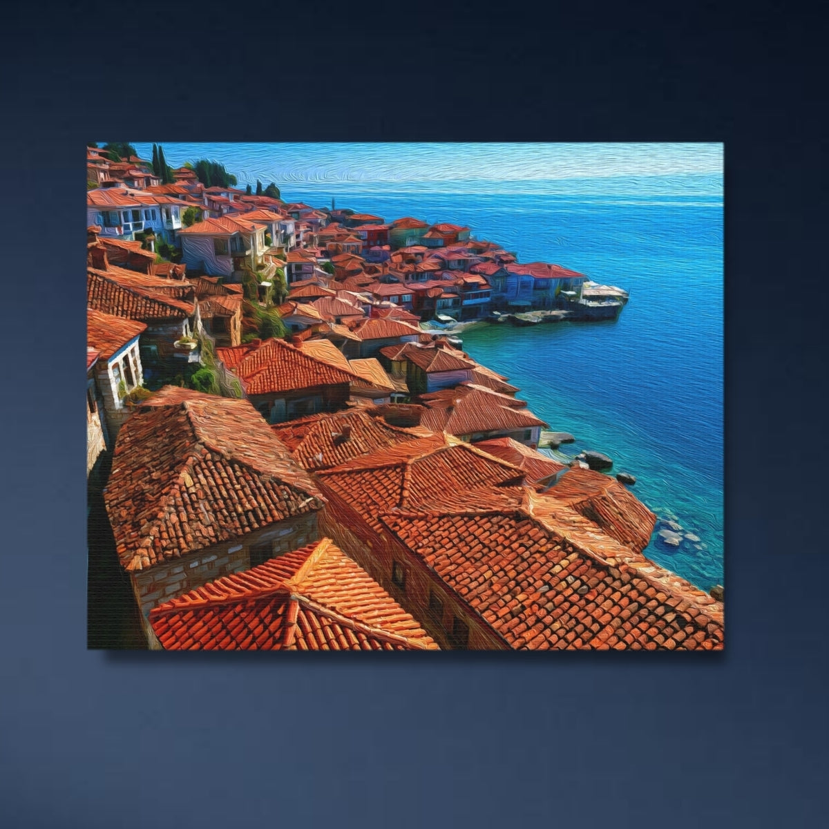 Ohrid Old Town Rooftops — Ohrid, North Macedonia Study No. 4