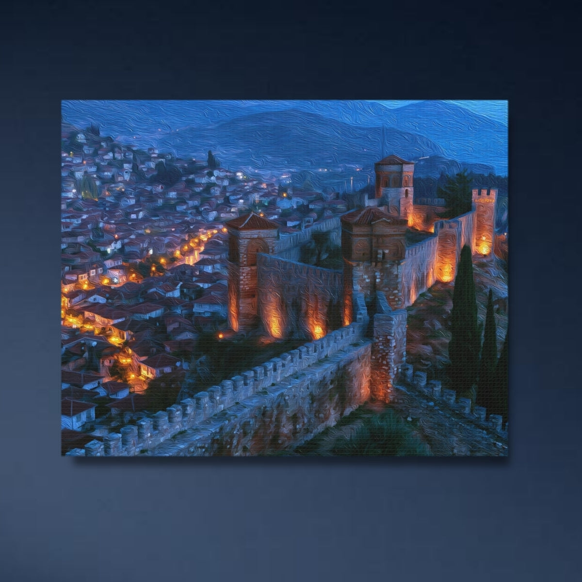 Samuel's Fortress Walls Ohrid — Ohrid, North Macedonia Study No. 4