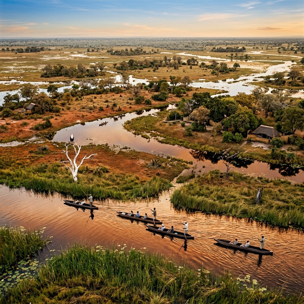 Botanical and pigment specimen study for Okavango Delta, Botswana