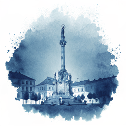 Olomouc canvas wall art