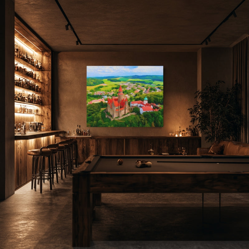 Medieval Castle Among Hills — Olomouc, Czech Republic, view 7