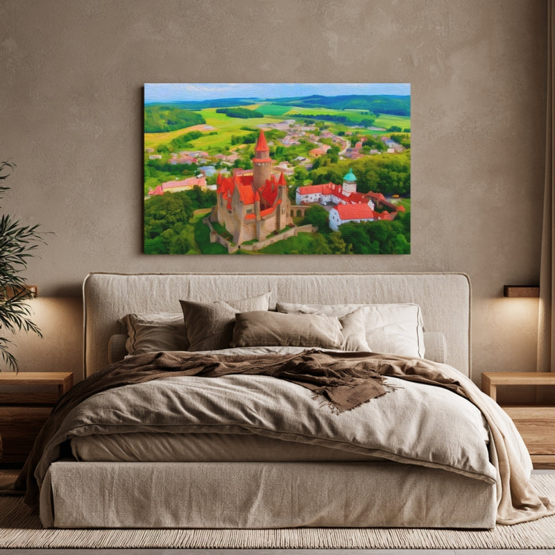 Medieval Castle Among Hills — Olomouc, Czech Republic, view 6