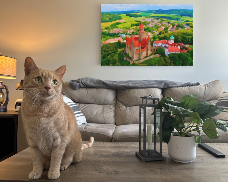 Medieval Castle Among Hills — Olomouc, Czech Republic, view 2