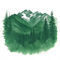 Olympic National Park canvas wall art