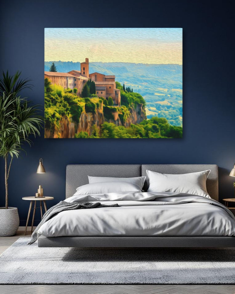 Orvieto, Italy | Hilltop Medieval Cliff Town | Original Series Gallery Canvas detail