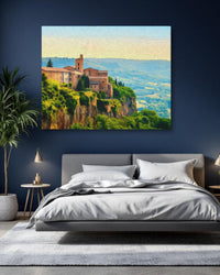 Hilltop Medieval Cliff Town — study 1 thumbnail