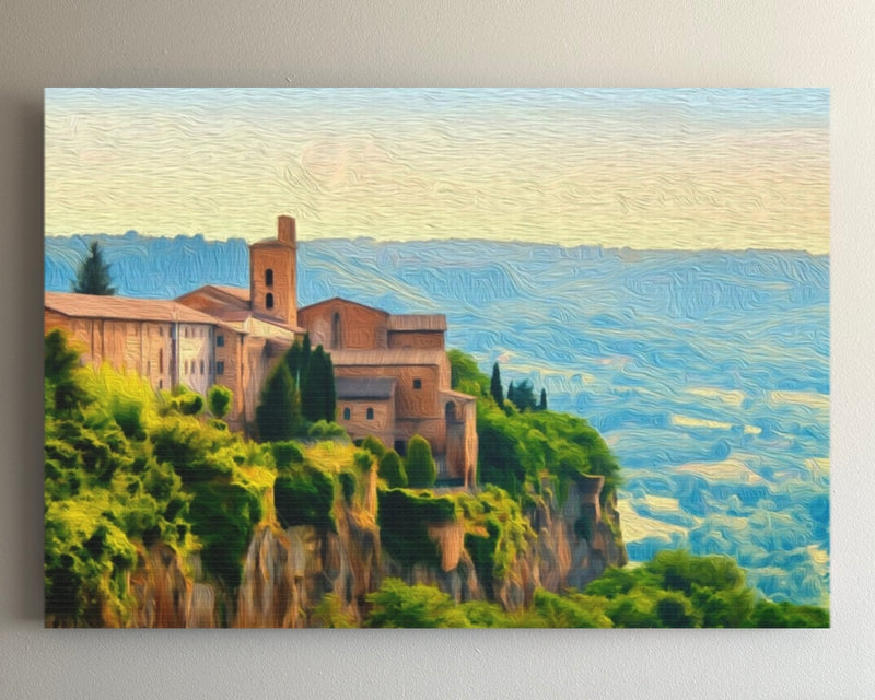 Hilltop Medieval Cliff Town — Orvieto, Italy