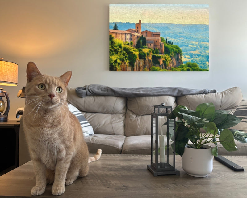 Hilltop Medieval Cliff Town — Orvieto, Italy, view 2