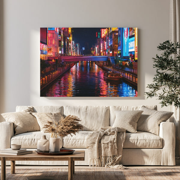 Dotonbori Canal Night