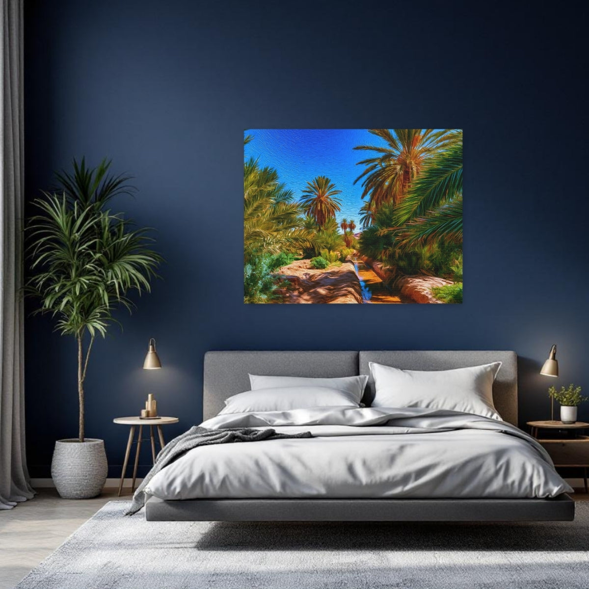 Ouarzazate Palm Oasis Stream — Ouarzazate, Morocco Study No. 2