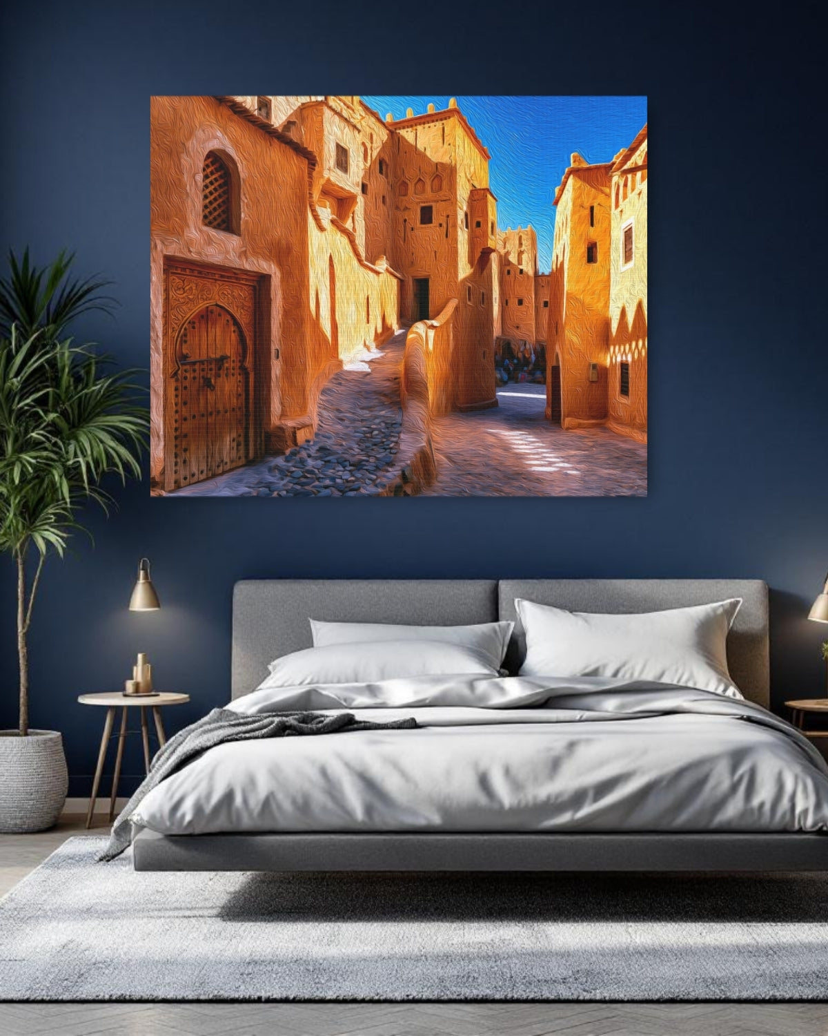 Ait Benhaddou Ksar Alleyway — Ouarzazate, Morocco Study No. 1