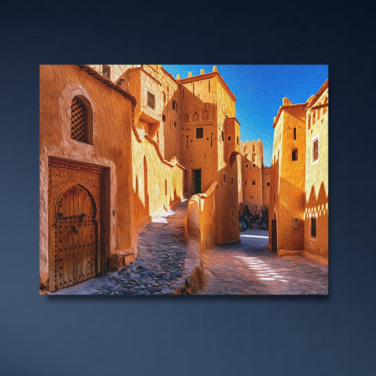 Ait Benhaddou Ksar Alleyway — Ouarzazate, Morocco Study No. 4