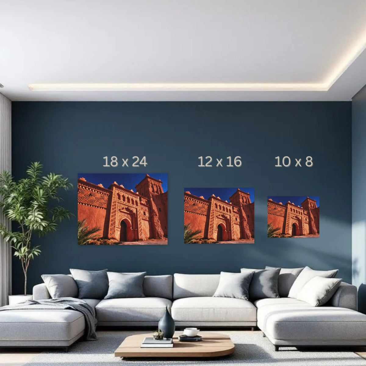 Ait Benhaddou Kasbah Gate — Ouarzazate, Morocco Study No. 3