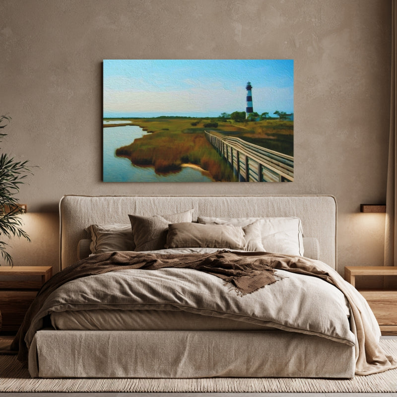 Bodie Island Lighthouse Marsh — Outer Banks, North Carolina, view 6