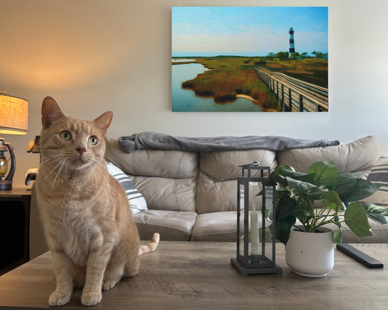 Bodie Island Lighthouse Marsh — Outer Banks, North Carolina, view 2