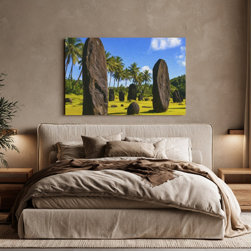Badrulchau Stone Monoliths — Palau, Palau, view 6