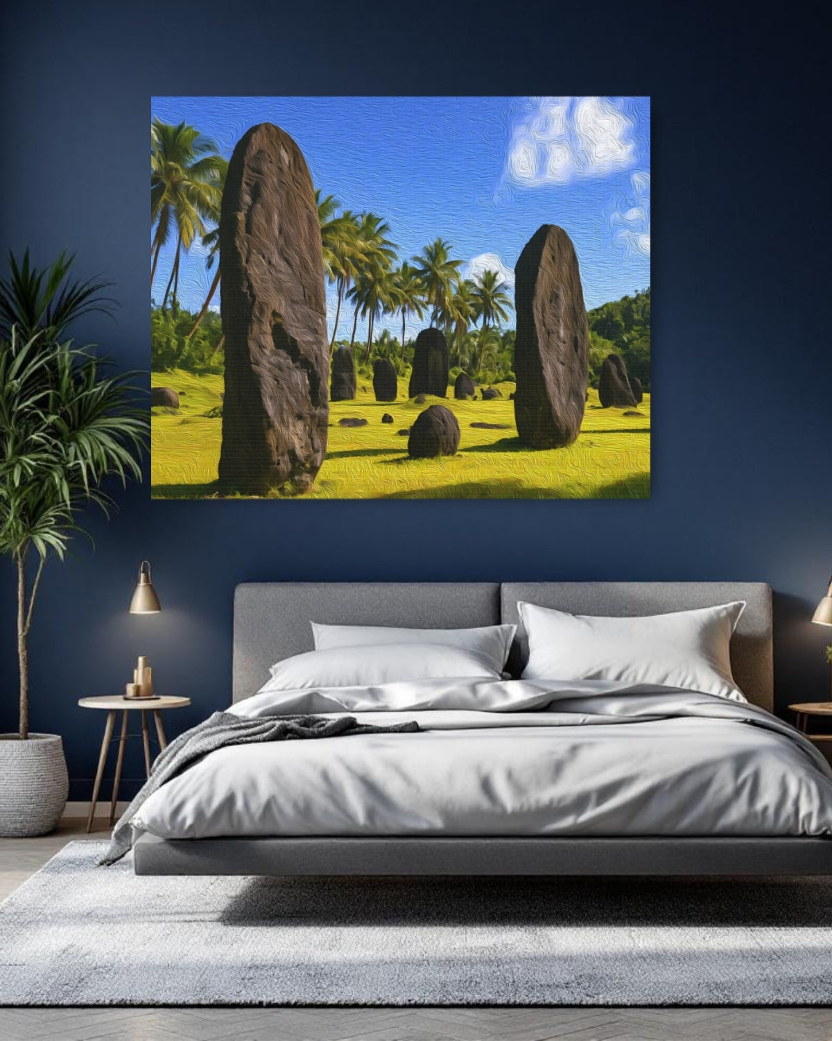Badrulchau Stone Monoliths — Palau, Palau, study 1