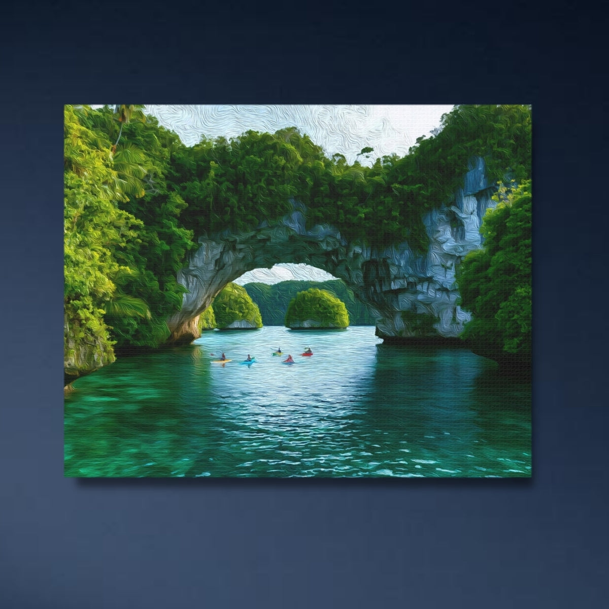 Rock Islands Natural Arch — Palau, Palau, close-up detail
